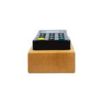 Wooden base customer number storage device